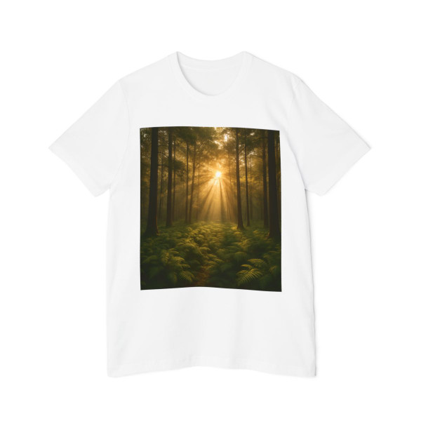 Serene Forest Retreat - USA-Made Unisex Short-Sleeve Jersey T-Shirt