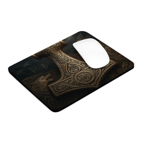 Mjölnir's Might - Mouse Pad 