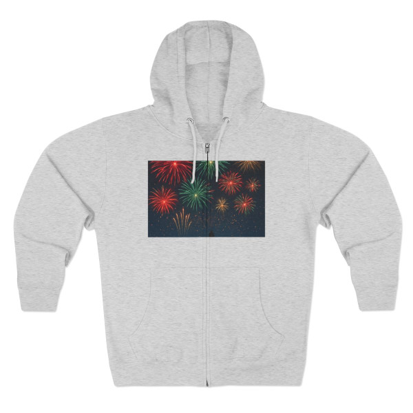 Midnight Sparkle - Unisex Zip Hoodie