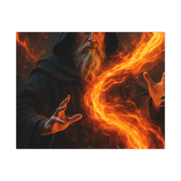 Elemental Firestorm - Matte Posters