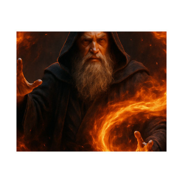 Elemental Firestorm - Satin Posters (210gsm)