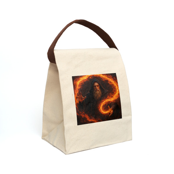 Elemental Firestorm - Canvas Lunch Bag With Strap