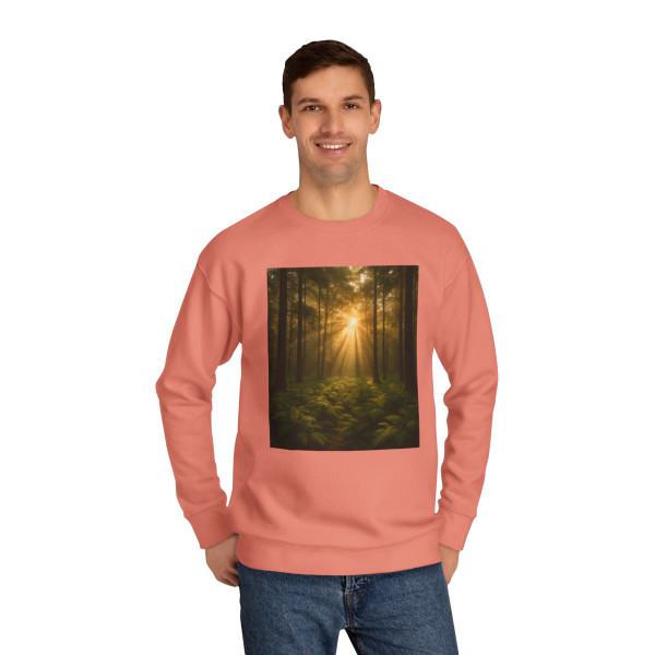 Serene Forest Retreat - Unisex Crew Sweatshirt