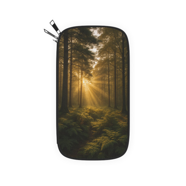 Serene Forest Retreat - Passport Wallet