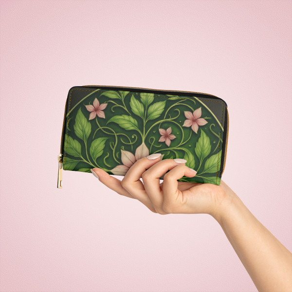 Whimsical Nature Dance - Zipper Wallet