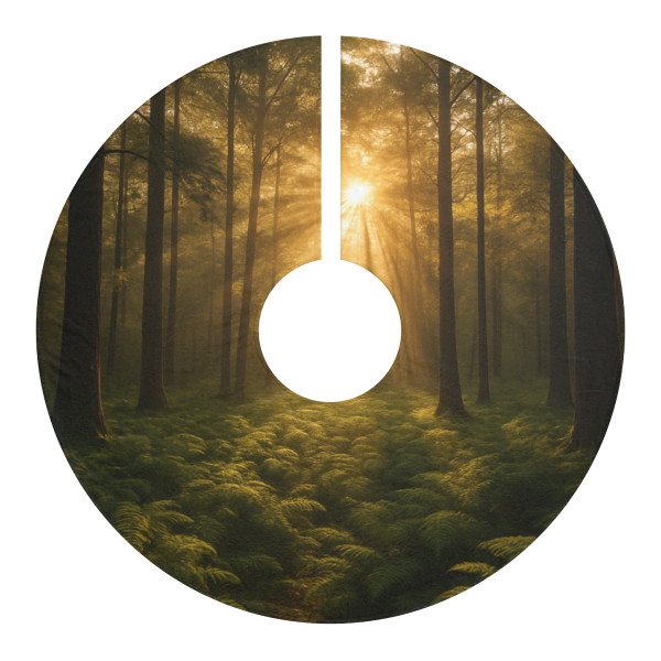 Serene Forest Retreat - Christmas Tree Skirts
