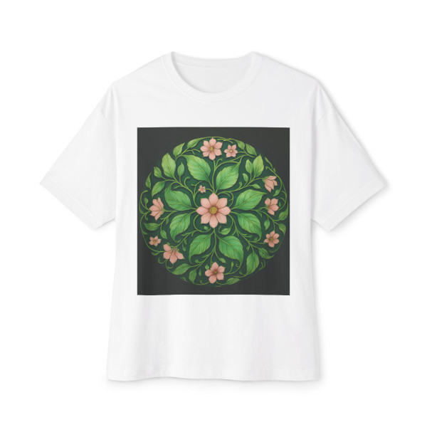 Whimsical Nature Dance - Unisex Oversized Boxy Tee