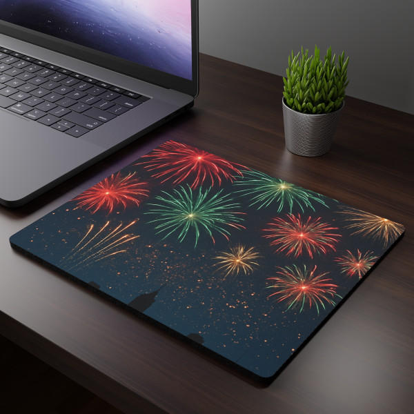 Midnight Sparkle - Rectangular Mouse Pad