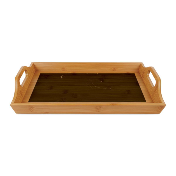 Mjölnir's Might - Bamboo Serving Tray (Engraving)