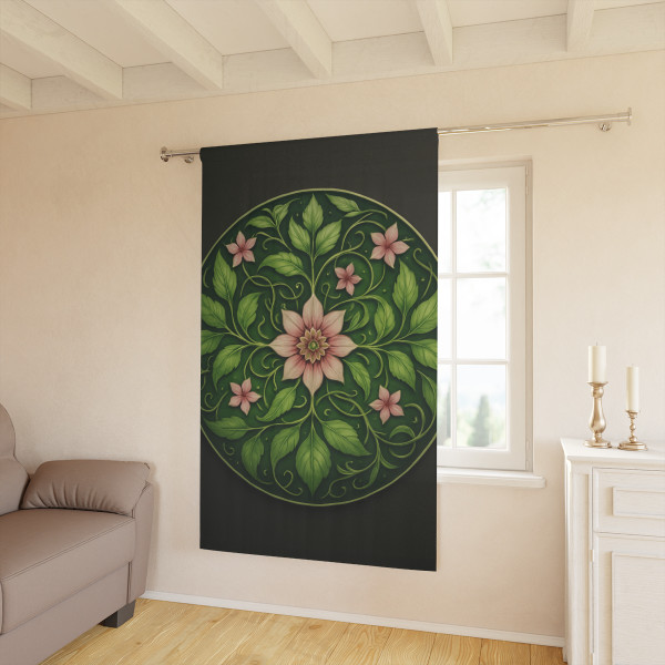 Whimsical Nature Dance - Window Curtains (1 Piece)