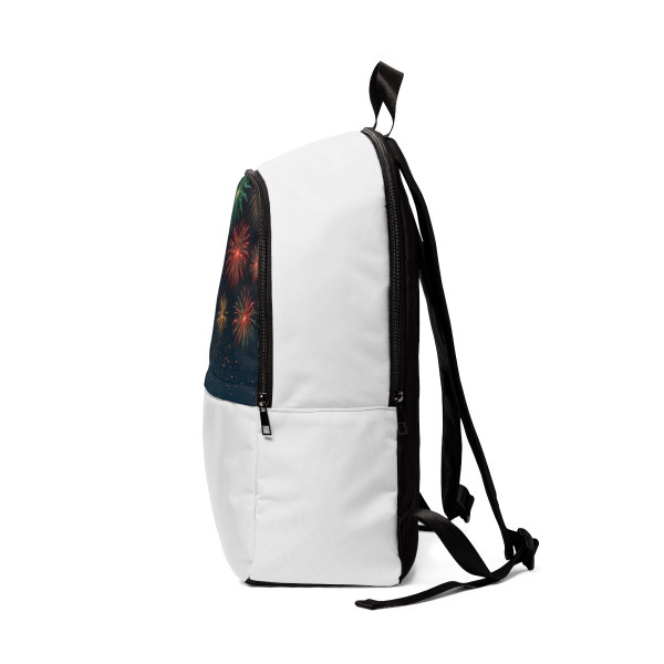 Midnight Sparkle - Unisex Fabric Backpack