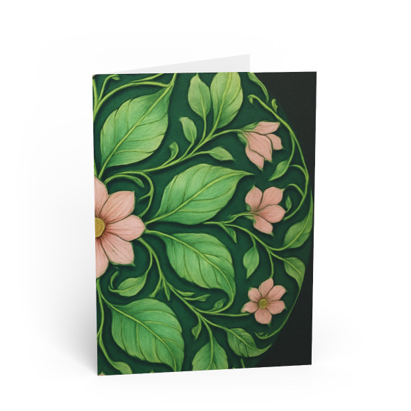 Whimsical Nature Dance - Greeting Cards