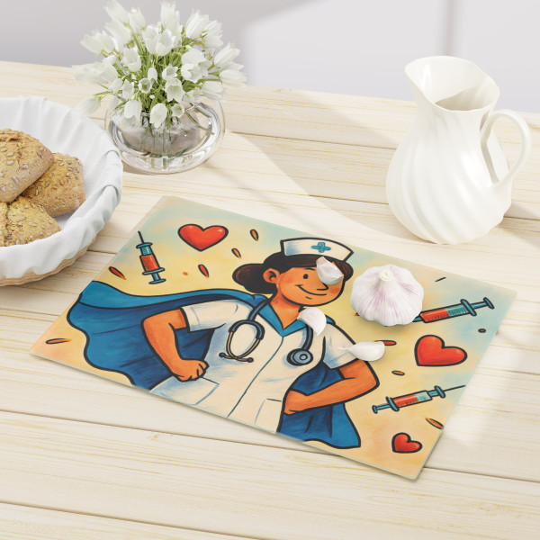 Nurse Superhero Spirit - Cutting Board