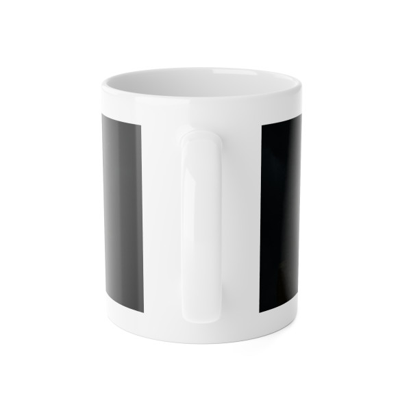 Mjölnir's Might - White Ceramic Mug, 11oz