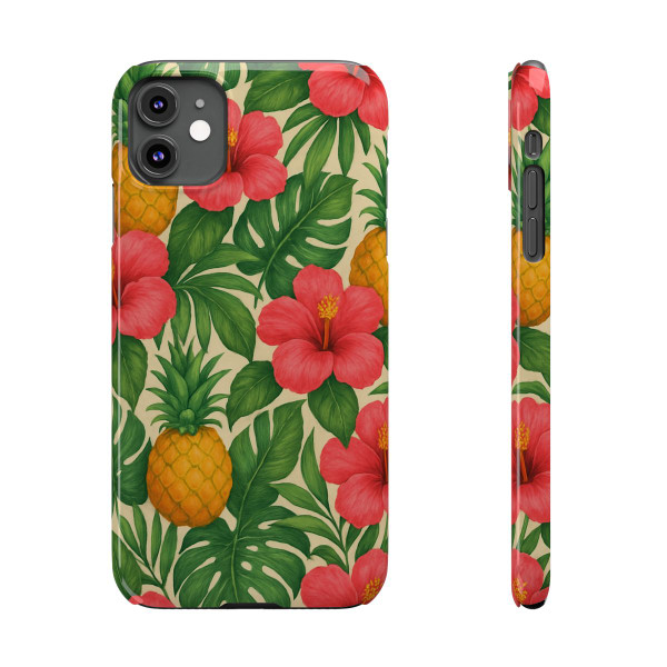Tropical Oasis Escape - Slim Phone Cases