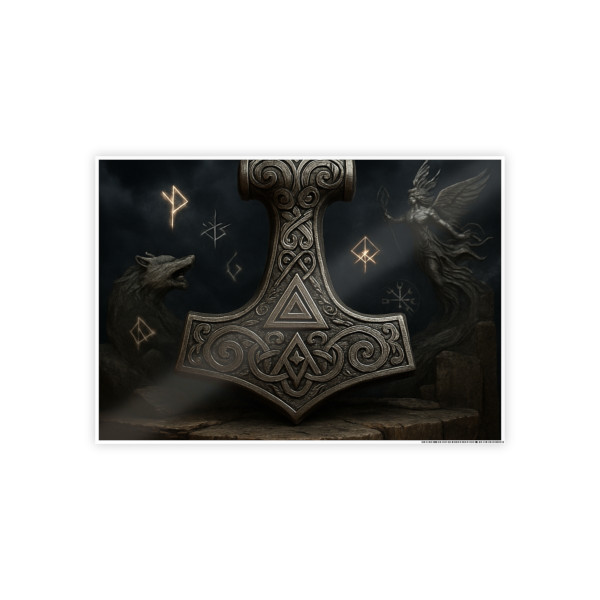 Mjölnir's Might - Gloss Posters