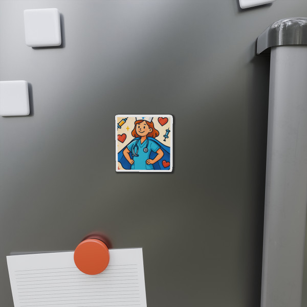 Nurse Superhero Spirit - Die-Cut Magnets