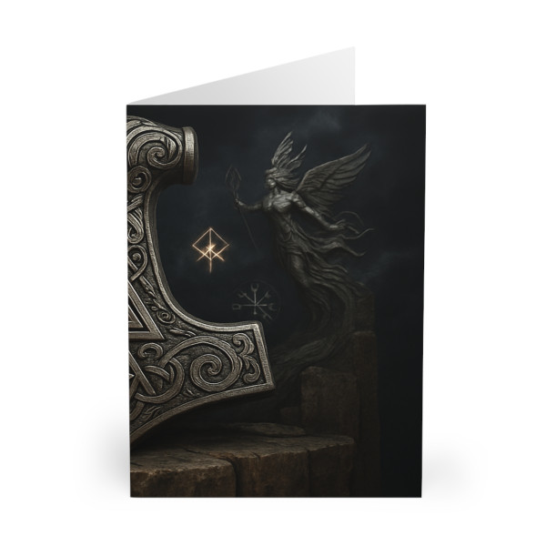 Mjölnir's Might - Greeting Cards (5 Pack)