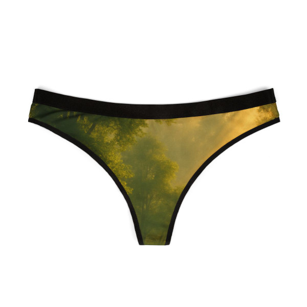 Whispers of Dawn - Women's Thongs (AOP)