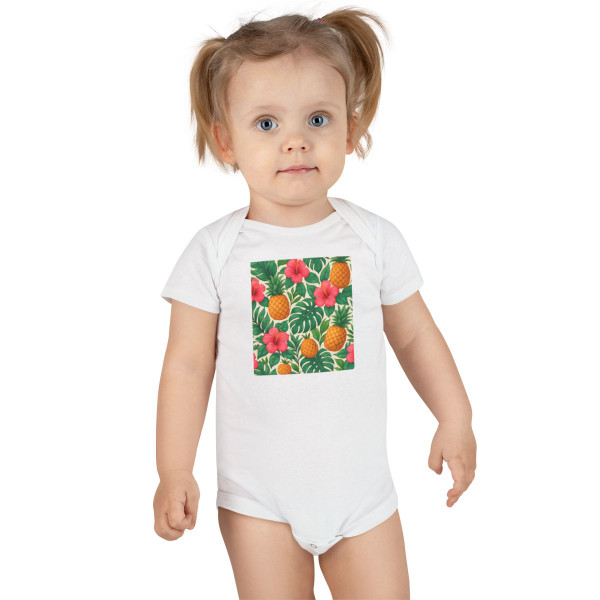 Tropical Oasis Escape - Baby Short Sleeve Onesie®
