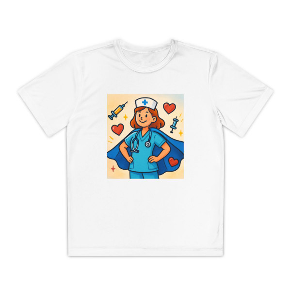 Nurse Superhero Spirit - Youth Competitor Tee