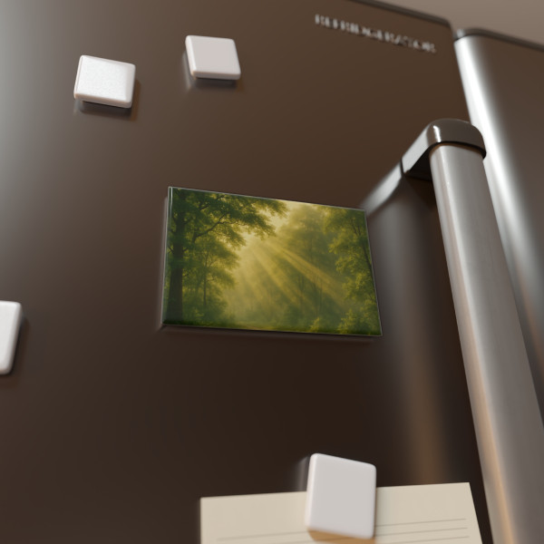 Whispers of Dawn - Button Magnet, Rectangle (1 & 10 pcs)