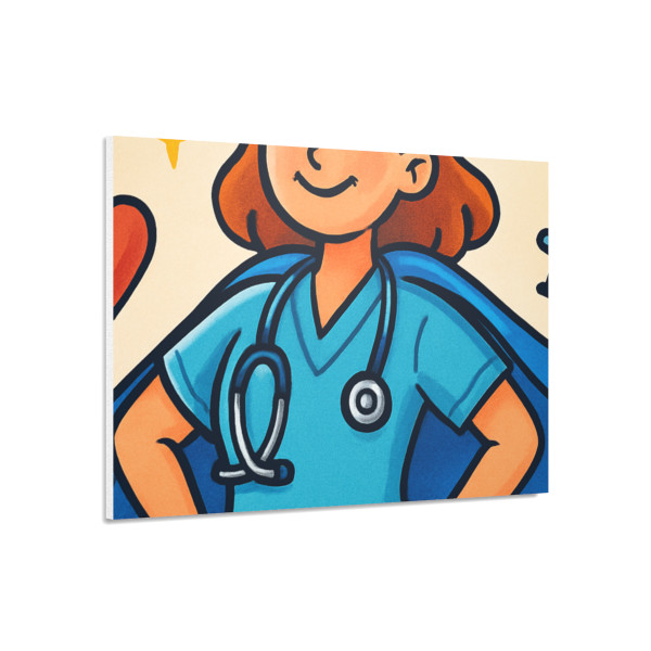 Nurse Superhero Spirit - Foam Board
