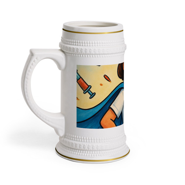 Nurse Superhero Spirit - Beer Stein Mug