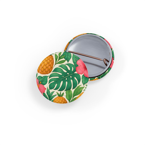 Tropical Oasis Escape - Round Pins