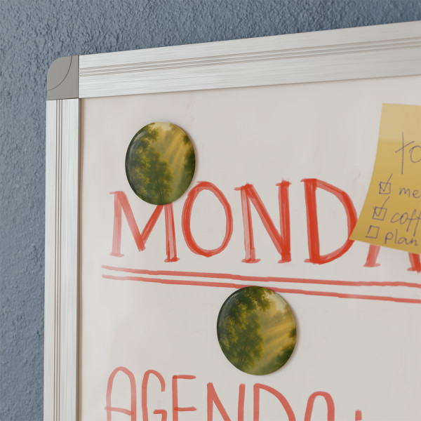 Whispers of Dawn - Button Magnet, Round (1 & 10 pcs)