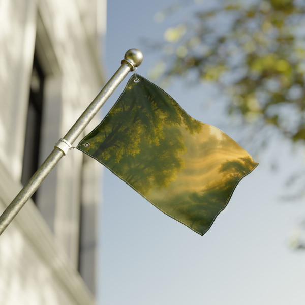 Whispers of Dawn - Double Sided Flag