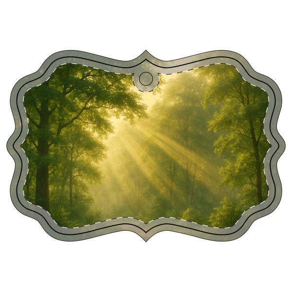 Whispers of Dawn - Acrylic Ornament (Multi-depth)