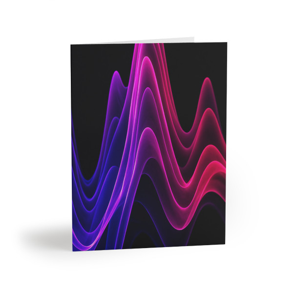 Rhythmic Waves - Greeting cards (8, 16, and 24 pcs)