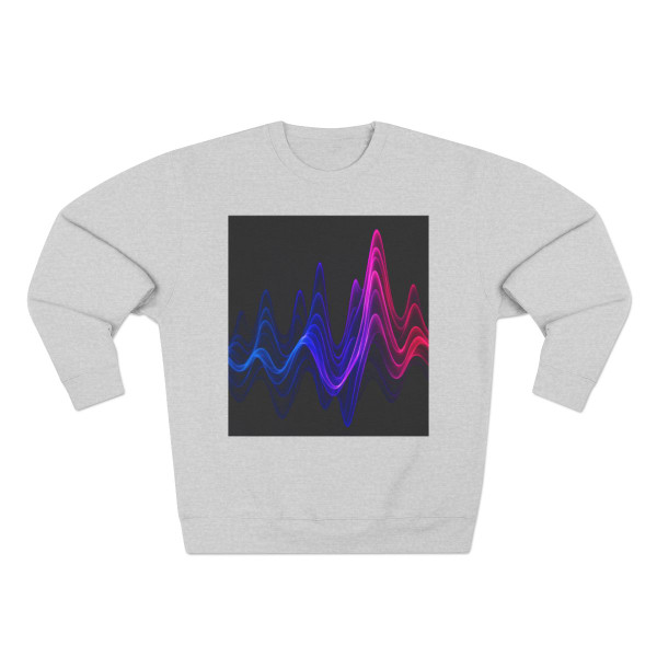 Rhythmic Waves - Unisex Crewneck Sweatshirt