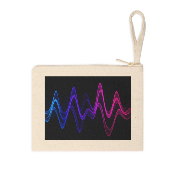 Rhythmic Waves - Accessory Zipper Pouch