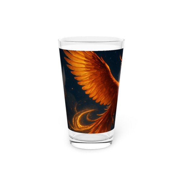 Celestial Phoenix Dance - Pint Glass, 16oz