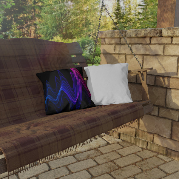 Rhythmic Waves - Outdoor Pillows