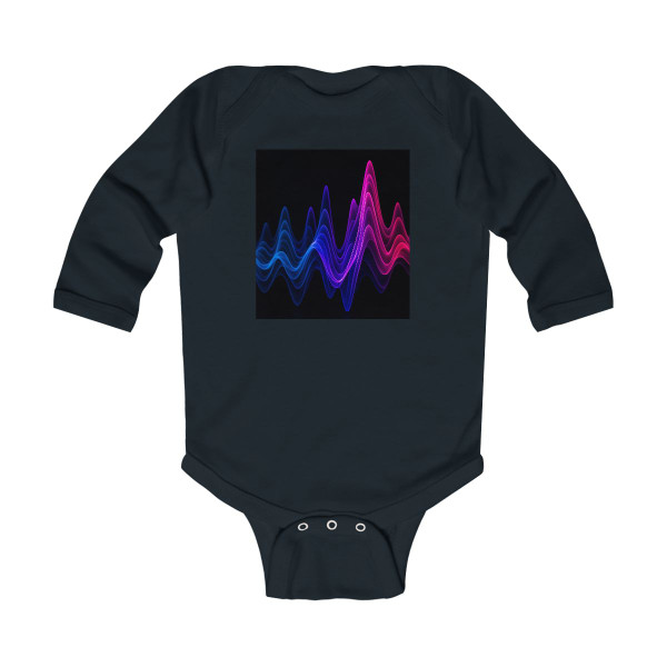 Rhythmic Waves - Infant Long Sleeve Bodysuit
