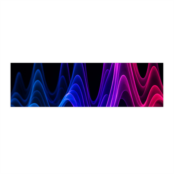 Rhythmic Waves - Bumper Stickers