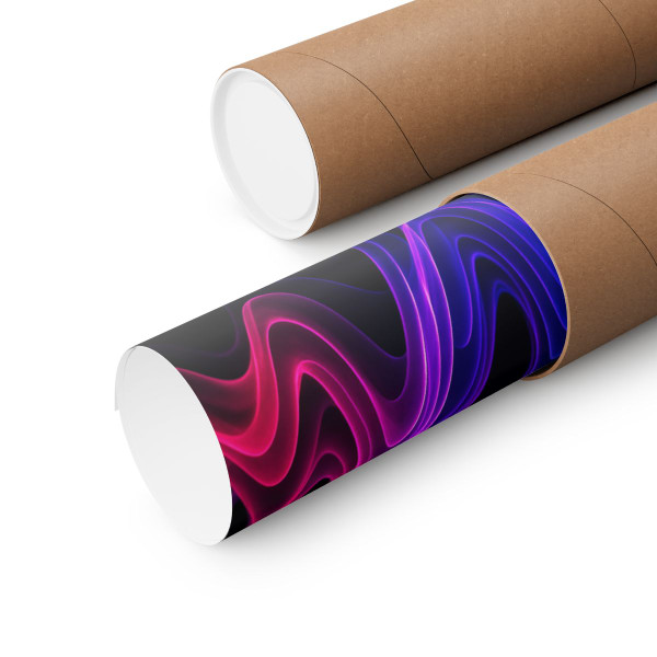 Rhythmic Waves - Matte Vertical Posters