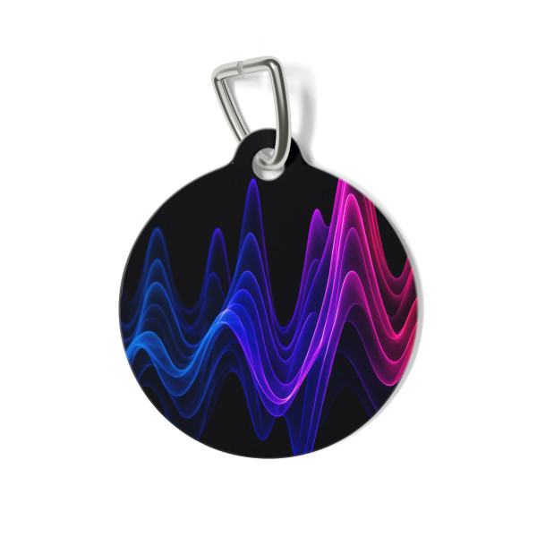 Rhythmic Waves - Pet Tag