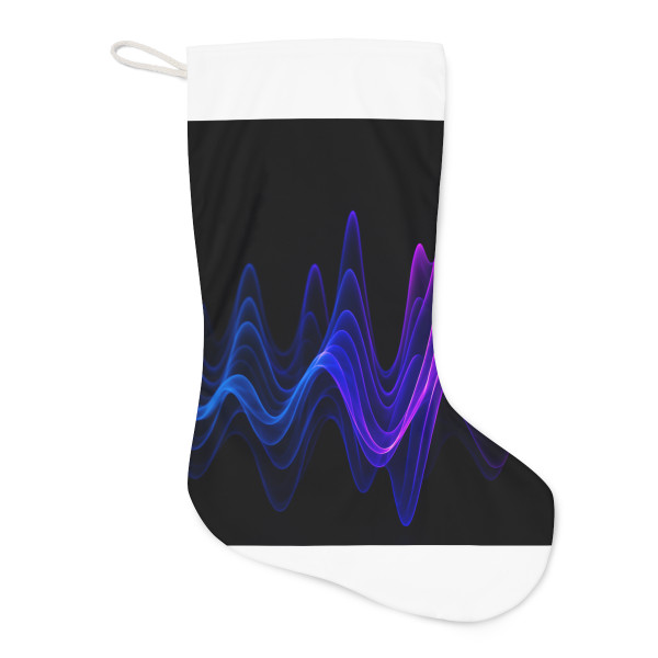 Rhythmic Waves - Santa Stocking