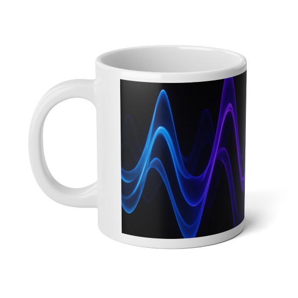 Rhythmic Waves - Jumbo Mug, 20oz