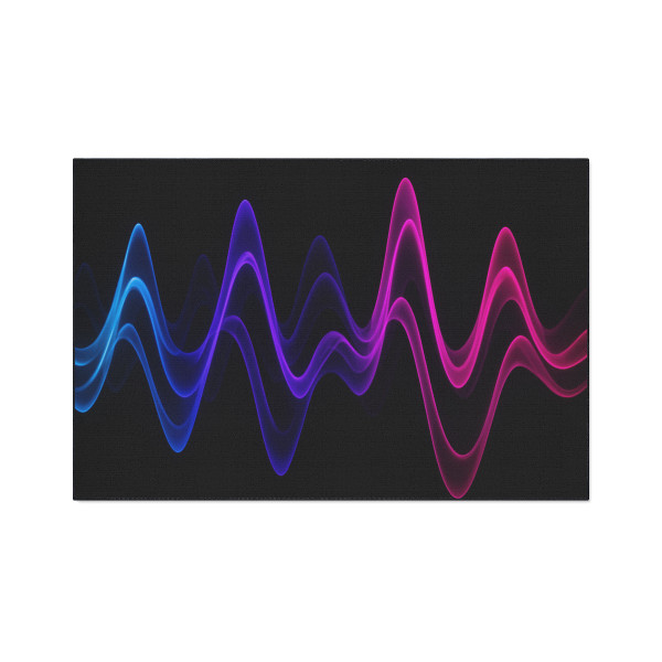 Rhythmic Waves - Heavy Duty Floor Mat