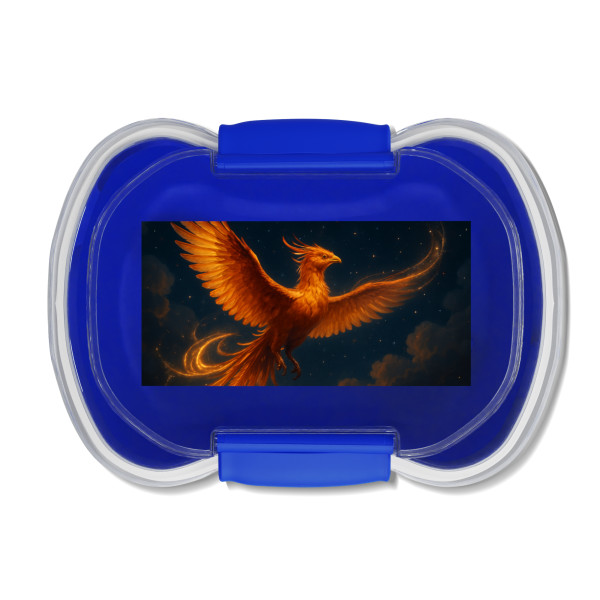Celestial Phoenix Dance - Two-tier Bento Box