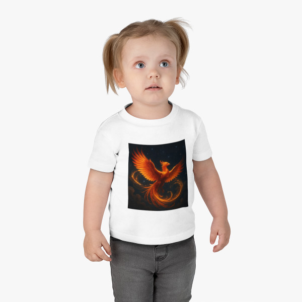 Celestial Phoenix Dance - Infant Cotton Jersey Tee