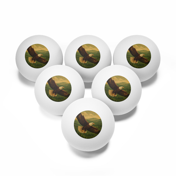Whispers of Nature - Ping Pong Balls, 6 pcs
