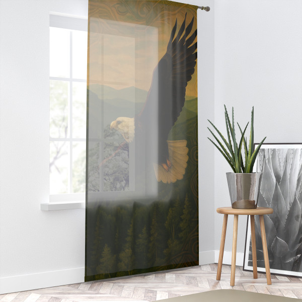 Whispers of Nature - Window Curtain