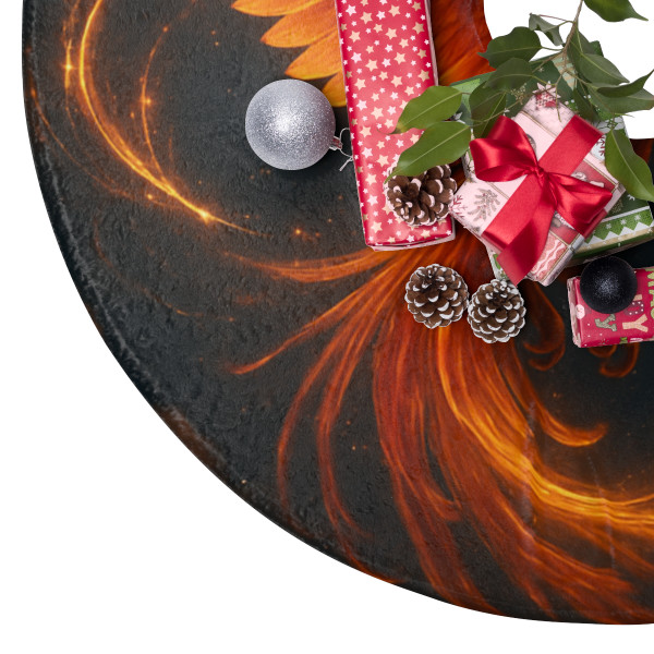 Celestial Phoenix Dance - Christmas Tree Skirts