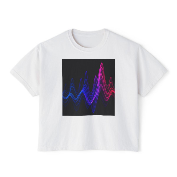 Rhythmic Waves - Women's Boxy Tee
